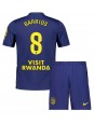 Atletico Madrid Pablo Barrios #8 Replika Borta Kläder Barn 2025-26 Kortärmad (+ byxor)